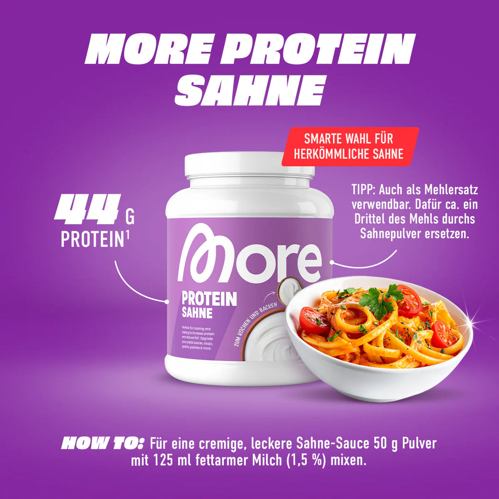 More Protein Sahne Saucen & Back Protein