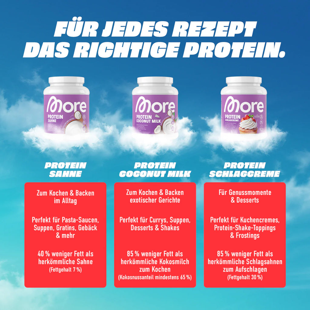 More Protein Sahne Saucen & Back Protein